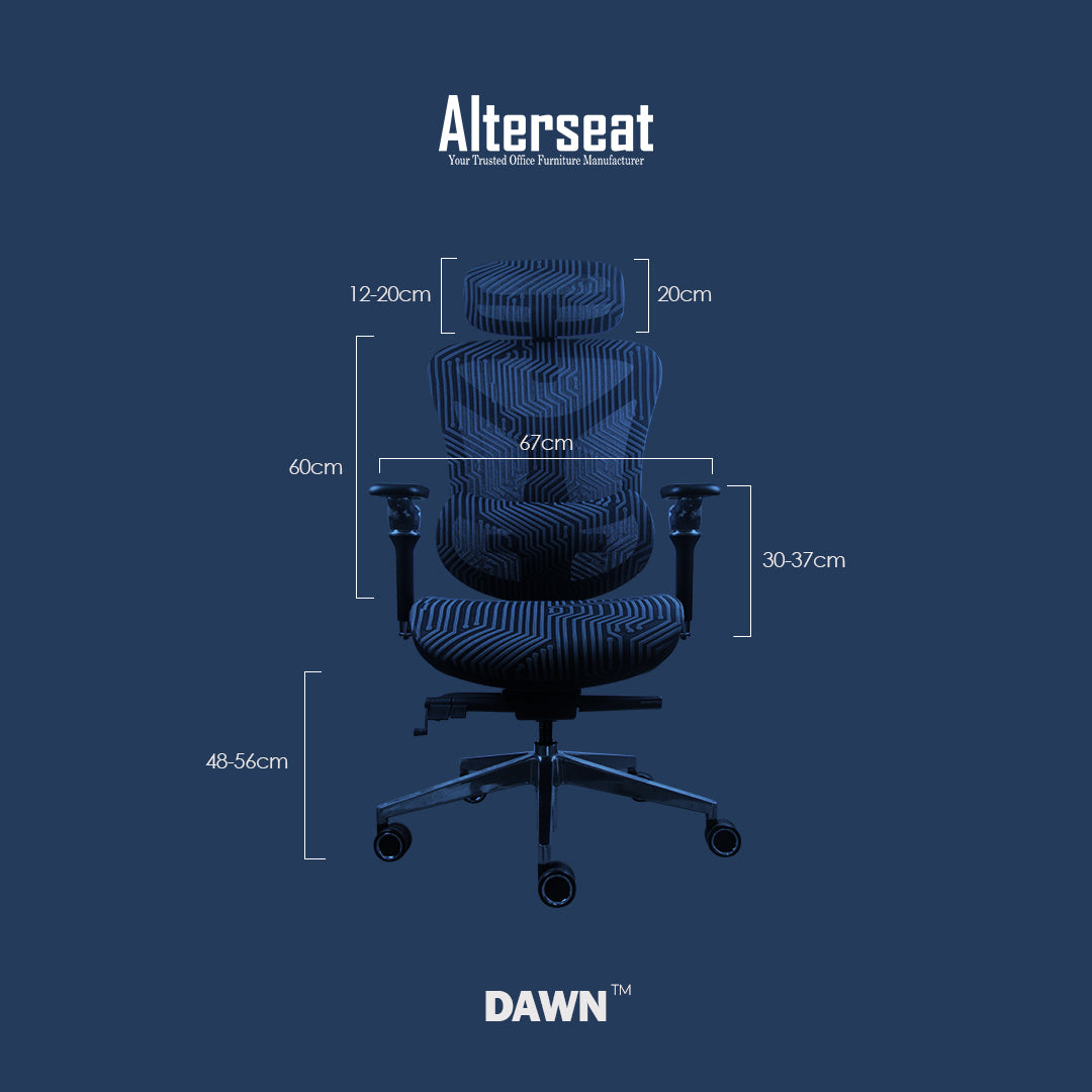 Dawn™ (Donati®️) Gold Standard Ergonomic Chair